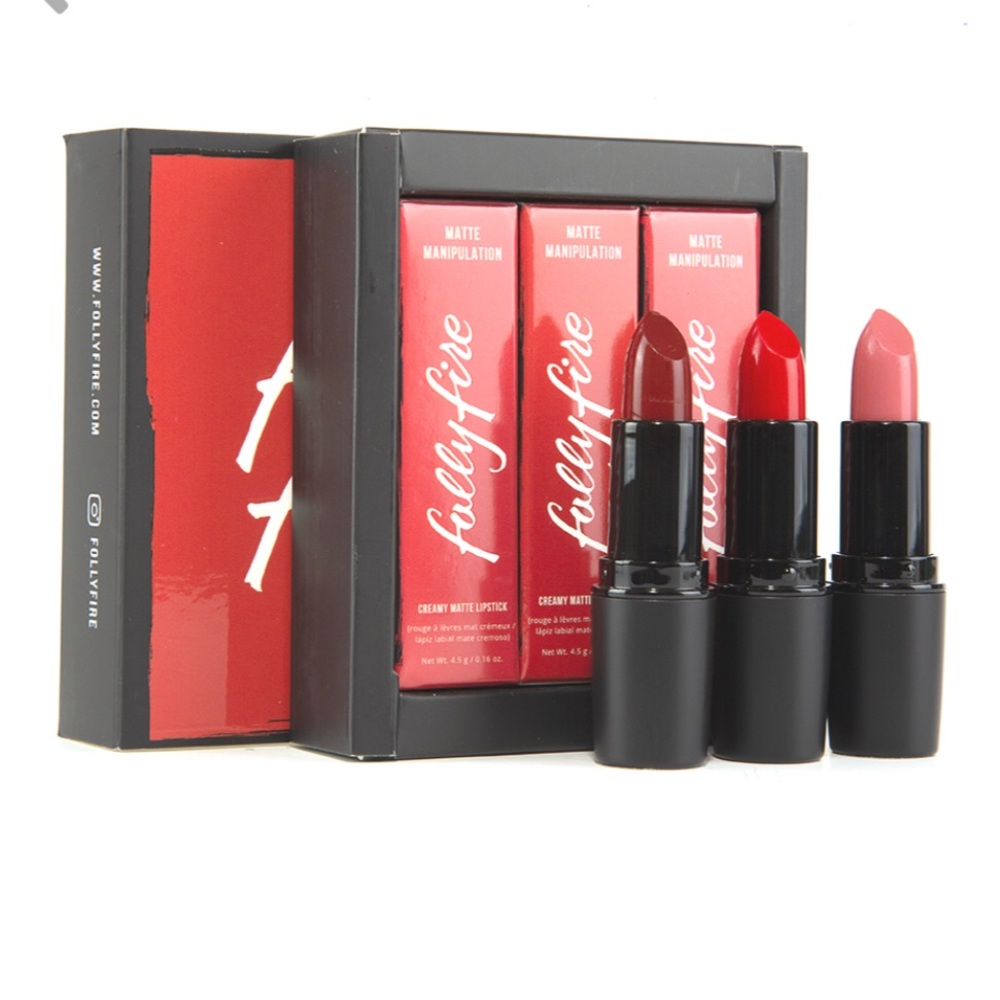 Expensive Habits Lipstick Trio -Matte Manipulation